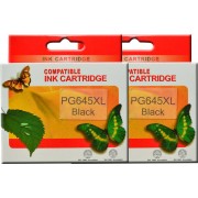 Compatible Canon PG645XL (PG645) Black Ink Cartridges (2 Black)
