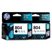 Genuine HP804 Black and Colour Ink Cartridge