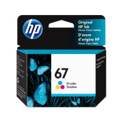 Genuine HP67 Ink Cartridge Colour