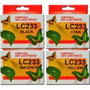Compatible Brother LC233 Ink Cartridge (Full Set)